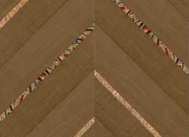 魚骨拼花,咖啡金橡木魚骨拼花（帶玻璃）,進口地板